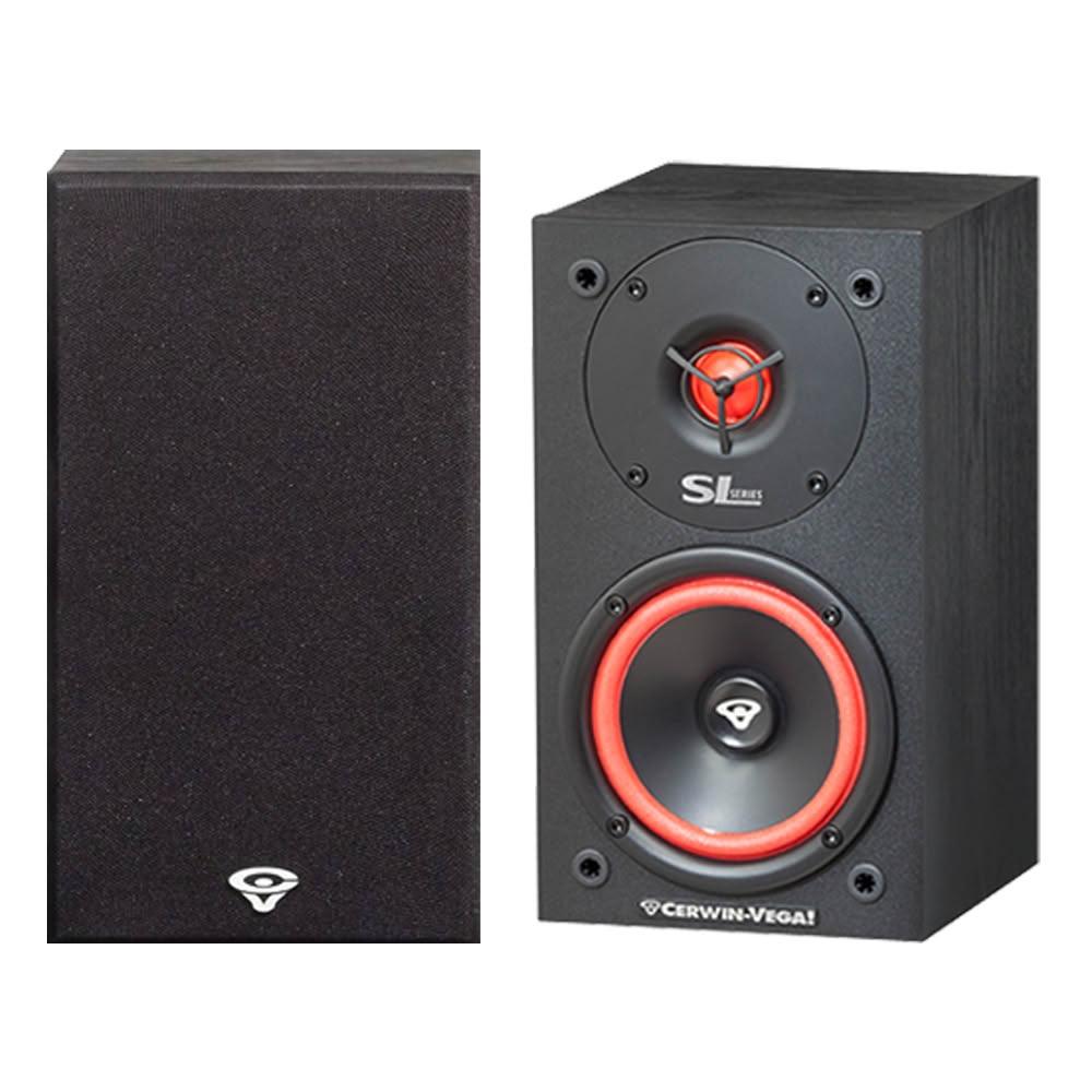 CERWIN-VEGA 美國大地震 SL-5M 書架式喇叭(單5.25吋二音路書架型喇叭/卡拉OK喇叭/影音週邊)
