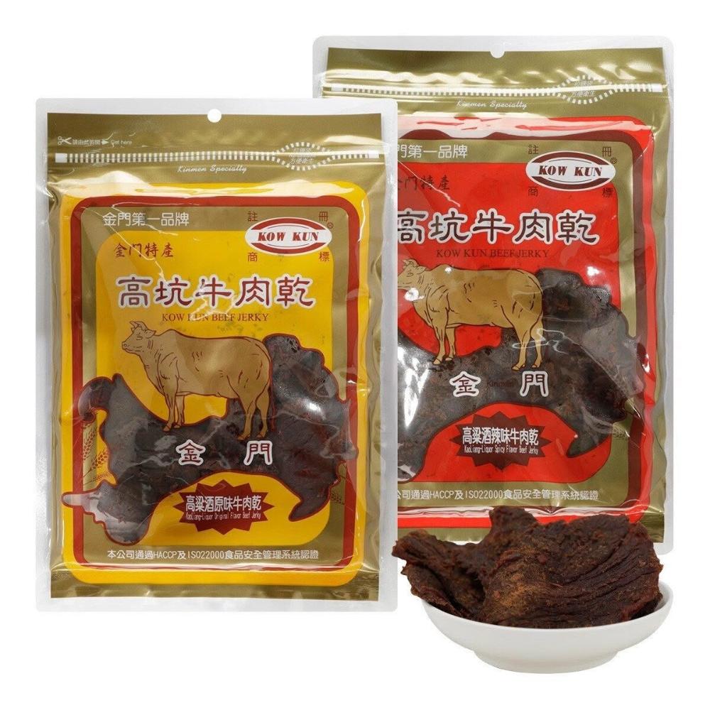 うーよんページ金門高坑牛肉乾 高粱酒辣味（ピリ辛）160g 1袋 高坑】高粱酒辣味牛肉乾(170g) - 全聯全電商