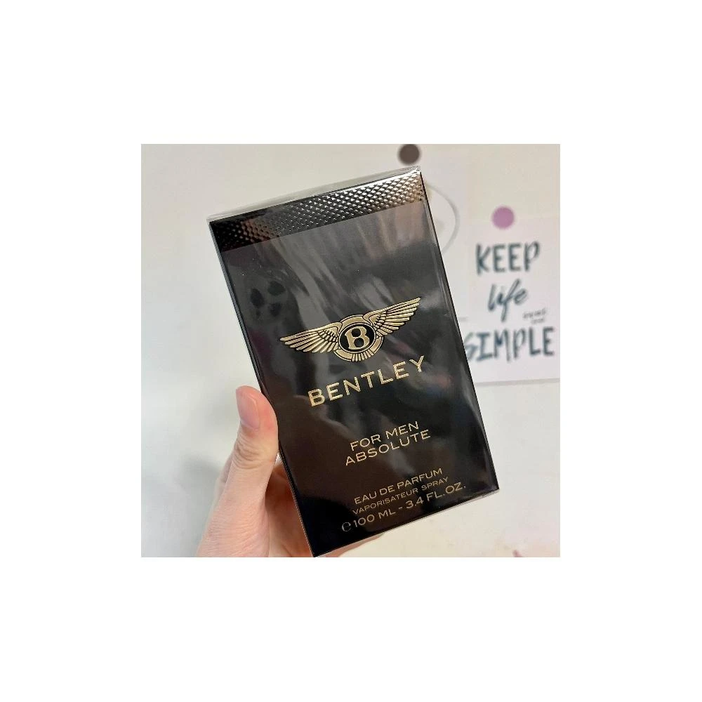 【Bentley 賓利】BENTLEY 賓利 ABSOLUTE 絕對 男性淡香精 100ML《小平頭香水店》