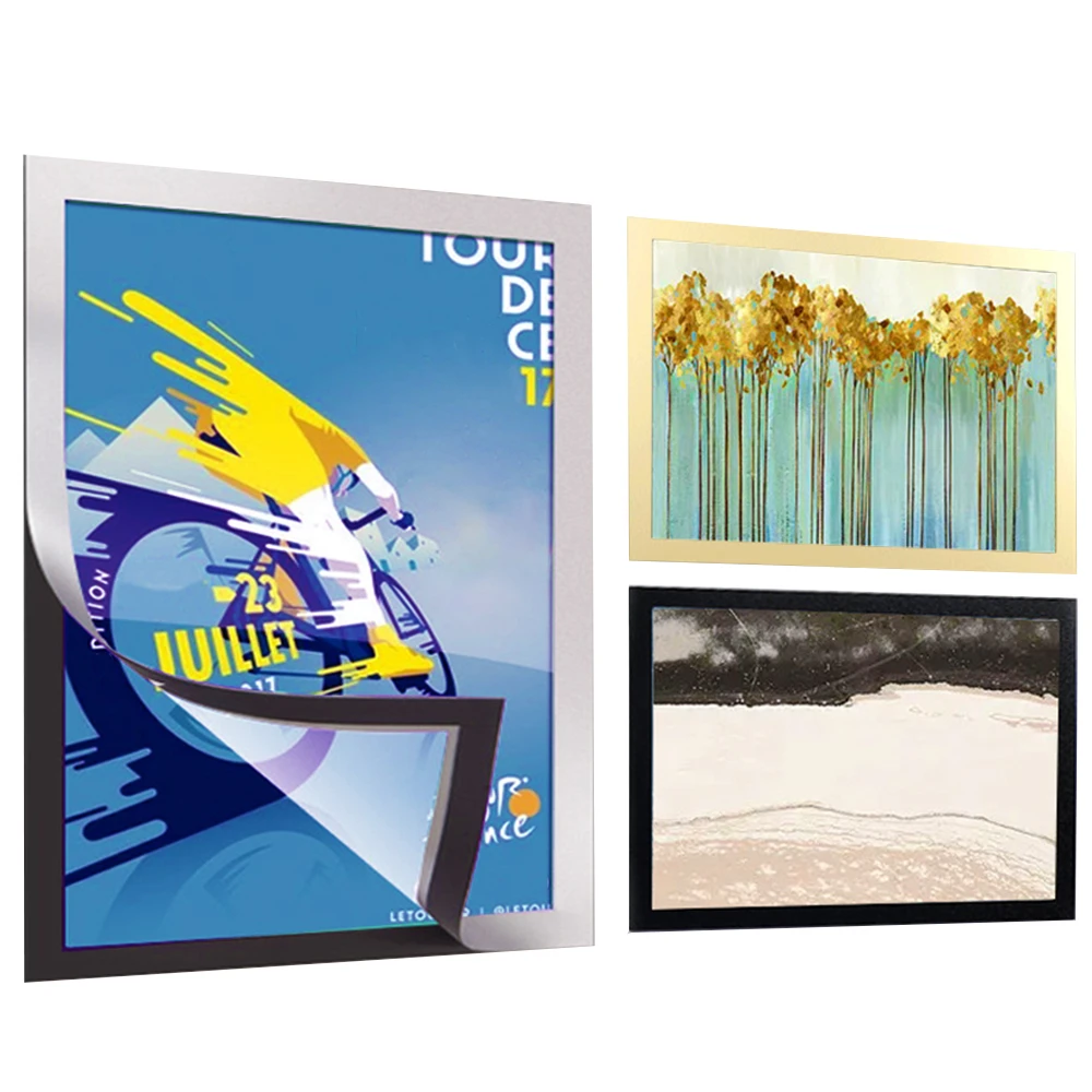 PVC磁性相框-A5(畫框 展示框 展示牌 展示貼 廣告牌 公告欄 海報框 獎狀 裱框 牆面裝飾)