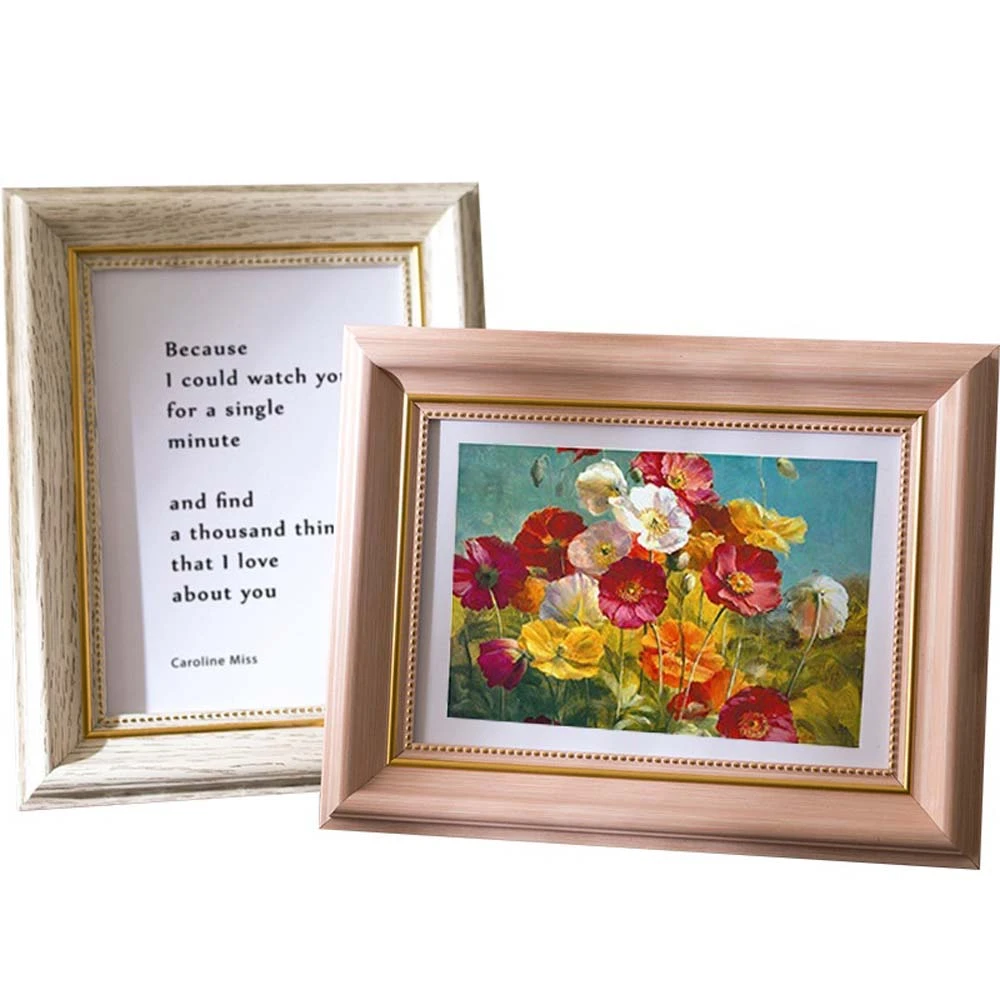 復古金縷花邊相框-7吋 (相框 裱框 畫框 擺台 桌上擺飾 相框牆 證書框 照片框 相片框 展示框)