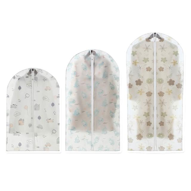 衣物防塵套 衣物防塵罩 衣套 衣服防塵袋 防塵袋 西裝套 洋裝套 衣櫥收納 旅行收納袋 掛衣袋
