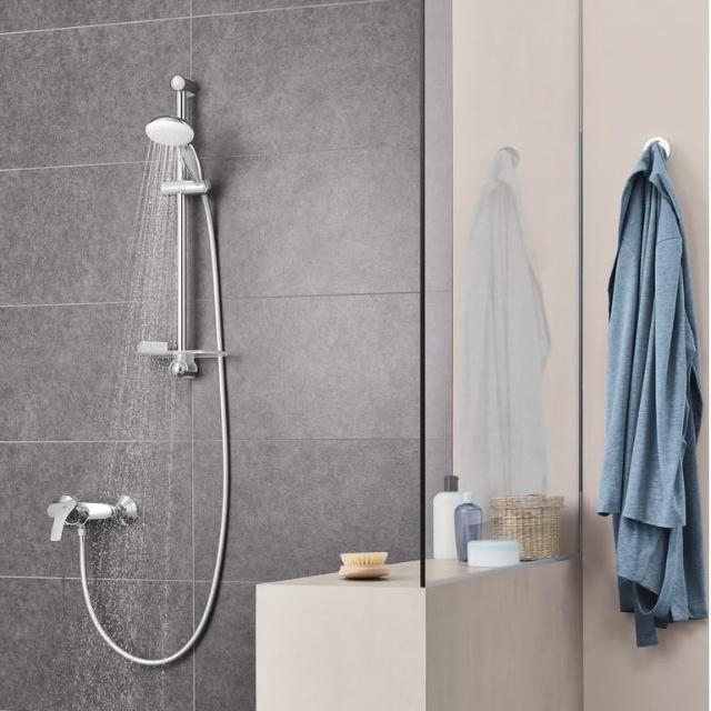 【GROHE】德國品牌 TEMPESTA 100 蓮蓬頭 升降桿 軟管 套組 滑桿組 27598