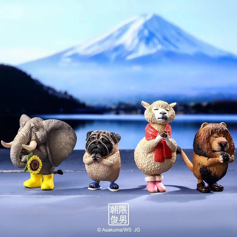 朝隈俊男足旅祈系列盒玩公仔4入/組