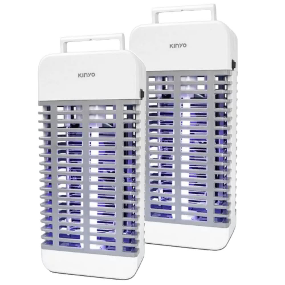 KINYO吸入+電擊式 二合一強效捕蚊燈(KL-9110 兩入組)