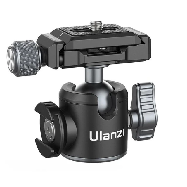 【Ulanzi 優籃子】Ulanzi UUrig U-80L雙熱靴雲台 arca快拆板/可旋轉冷靴口/承重10公斤 球形雲台 直播自拍 Vlog 微單拍攝