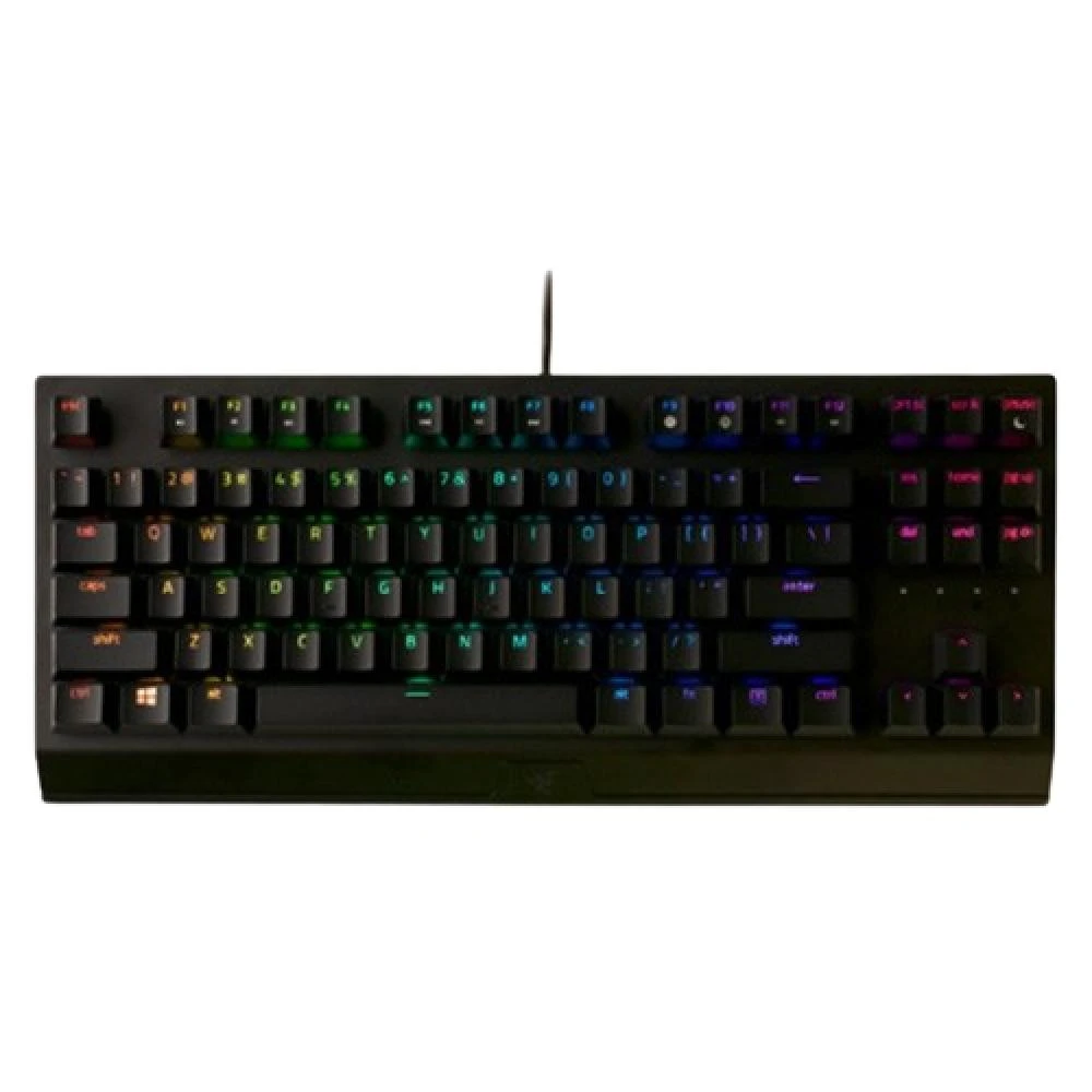 【Razer 雷蛇】BlackWidow V3 Tenkeyless 黑寡婦 V3 綠軸電競鍵盤 短軸無數字鍵外型設計