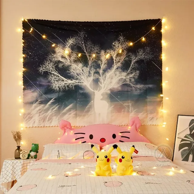 【Chill Outdoor】100x70cm 加厚款絨布掛毯 S號掛布 掛畫 背景布 拍攝布景 裝飾 耶誕掛布