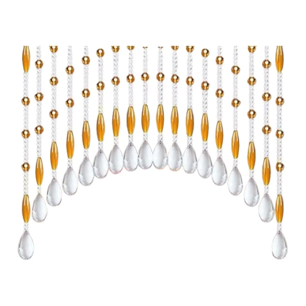 水晶珠簾/橄欖珠門簾/玄關門對門隔斷簾/玄關掛簾/風水簾C