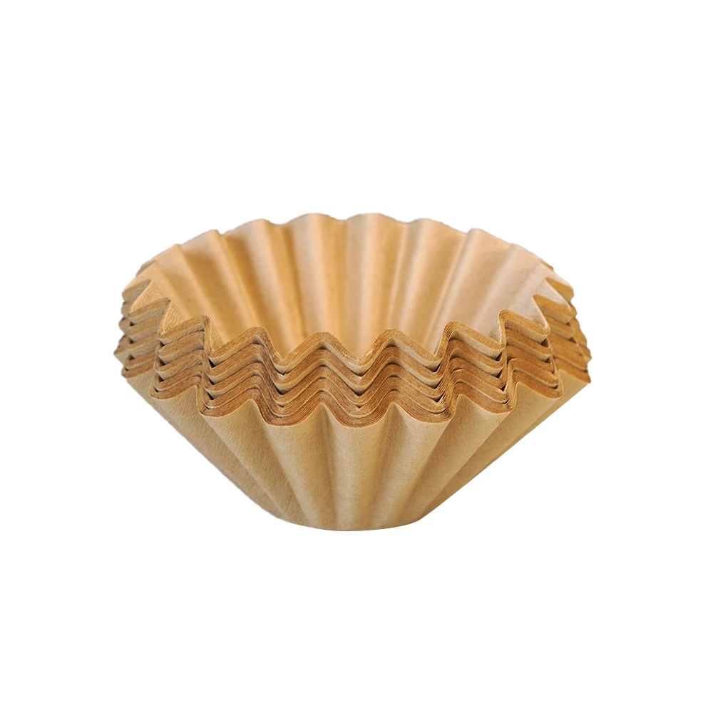 【Matrix】155蛋糕型咖啡濾紙-原色-50入(適用OREA Kalita Tiamo Timemore Brewista蛋糕濾杯)