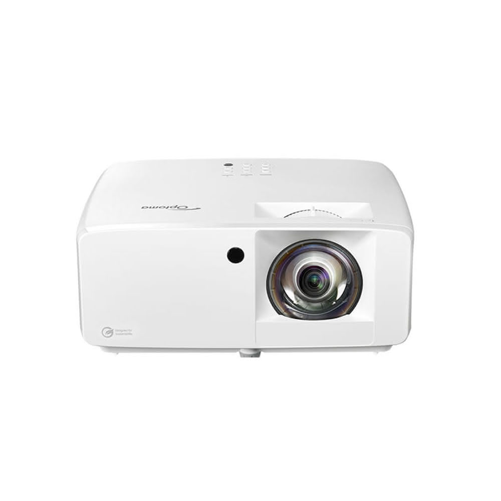 Optoma奧圖碼 AZX360ST Optoma 奧圖碼 AZX360ST 商務短焦雷射投影機,採用雷射光源壽命高達30000小時,亮度3600流明,對比度300,000:1,適合會議室或小型空間使用。支援XGA (1024x768) 解析度、4:3/16:9 畫面比例,投射比例0.617:1,投影距離僅0.81–7.62公尺,即可投射最大300吋畫面。具節能、無需待機、減少噪音功能,內建喇叭,HDMI介面,重量僅4.2kg,白色系設計,中國製造,BSMI認證,三年保固(需註冊)。完美解決商務投影需求,提升會議效率。