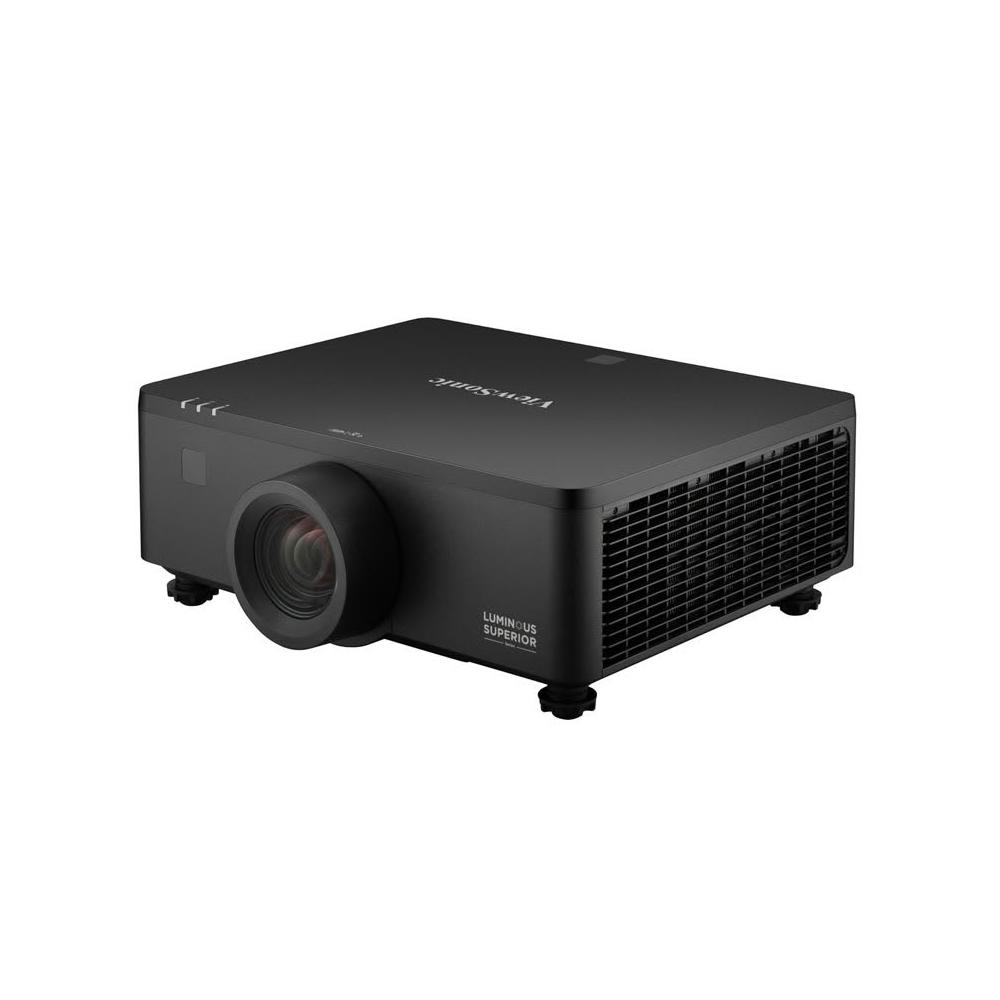 ViewSonic 優派 LS960WU 雷射投影機，專為大型會議室設計，提供高達8500 ANSI流明亮度與3000000:1超高對比，WUXGA 1920x1200原生解析度，支援16:9畫面比例。雷射光源壽命長達20,000小時，內建喇叭與HDMI/USB輸入，方便吊掛安裝。適合企業會議、大型演講廳使用，投射距離1.33-13.06m，功率545W，3年保固，中國製造。優派LS960WU投影機，高效能雷射投影解決方案，提升會議室視覺體驗。