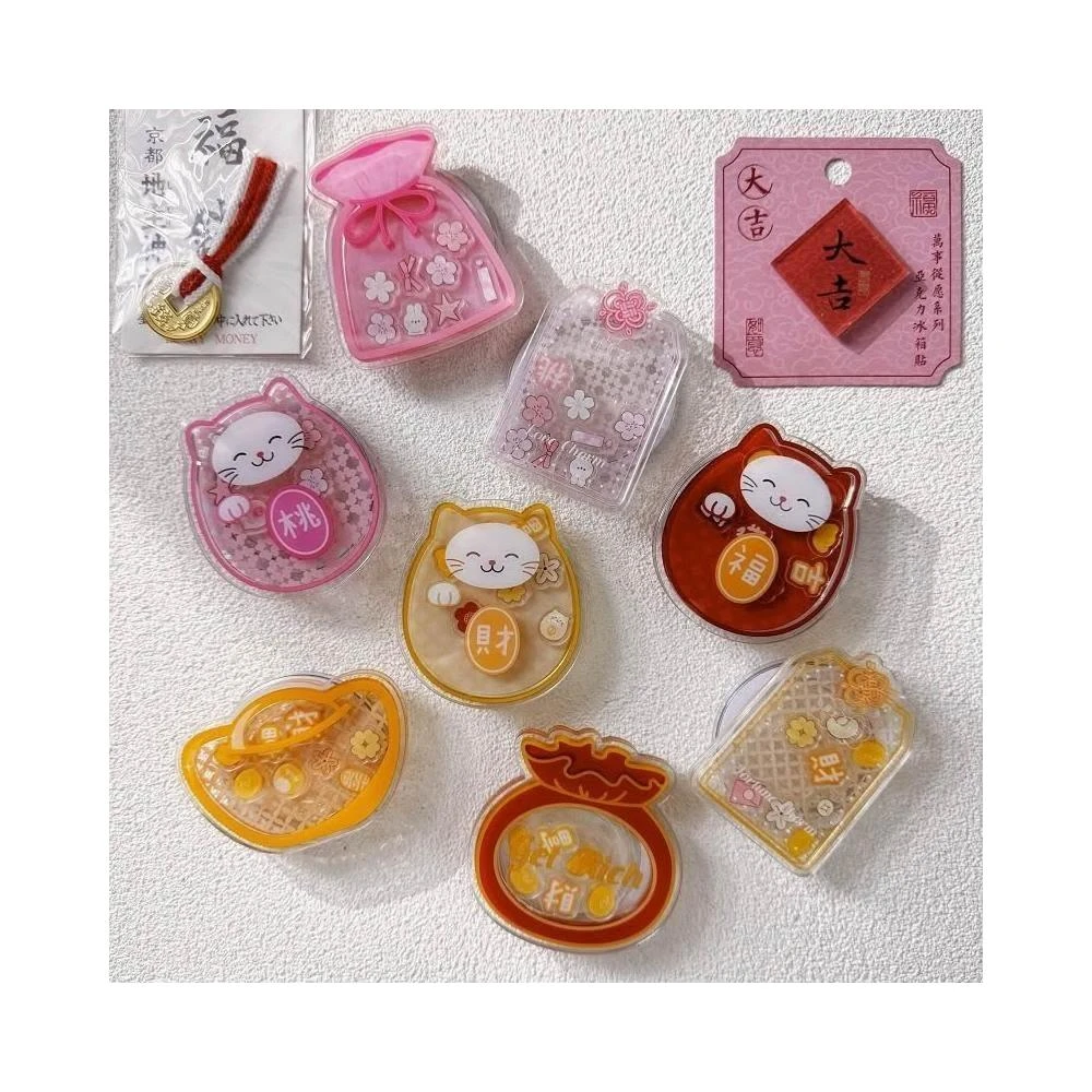 【Twinko】獨家新年款-可愛到好運到搖搖樂支架-PART2/伸縮氣囊支架/手機支架/磁吸支架/追劇神器-PH402(手機支架/支架)