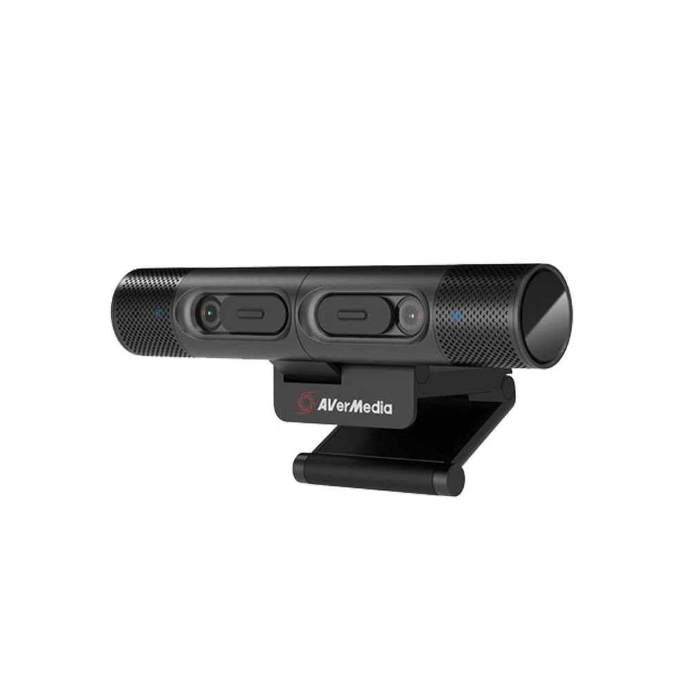 【AVerMedia 圓剛】雙鏡頭網路攝影機 PW313D 視訊鏡頭 1080P 附腳架