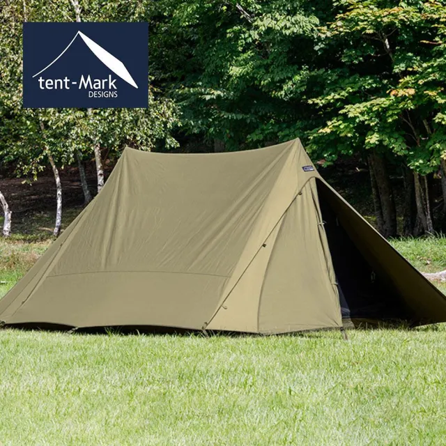 美品 tent-Mark DESIGN TWO PEAKS CABIN TARP tent-Mark DESIGNS】TWO PEAKS CABIN 雙峰帳TM-200167(TC棉帳高遮光