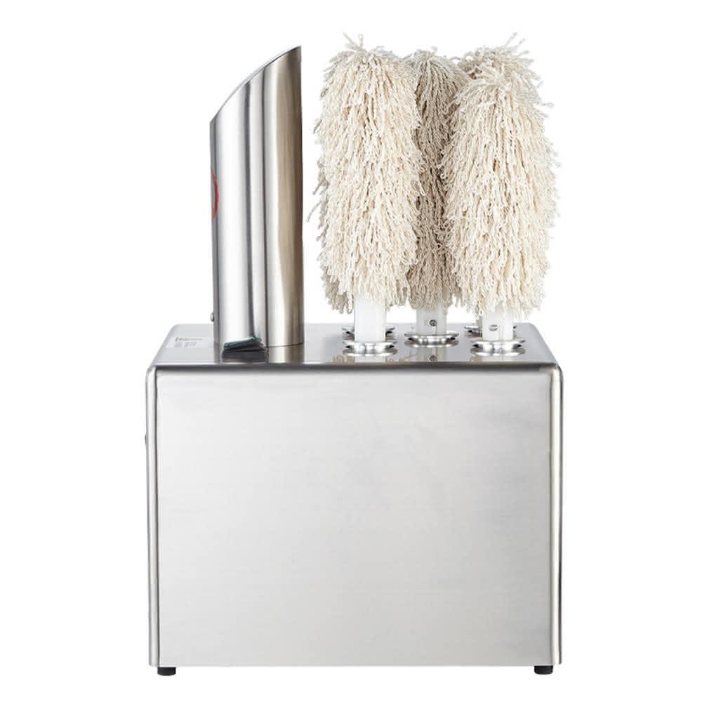 8頭電動酒杯擦杯機器多種杯子器皿適用(8頭擦杯機/大功率擦杯機/紅酒擦杯機)