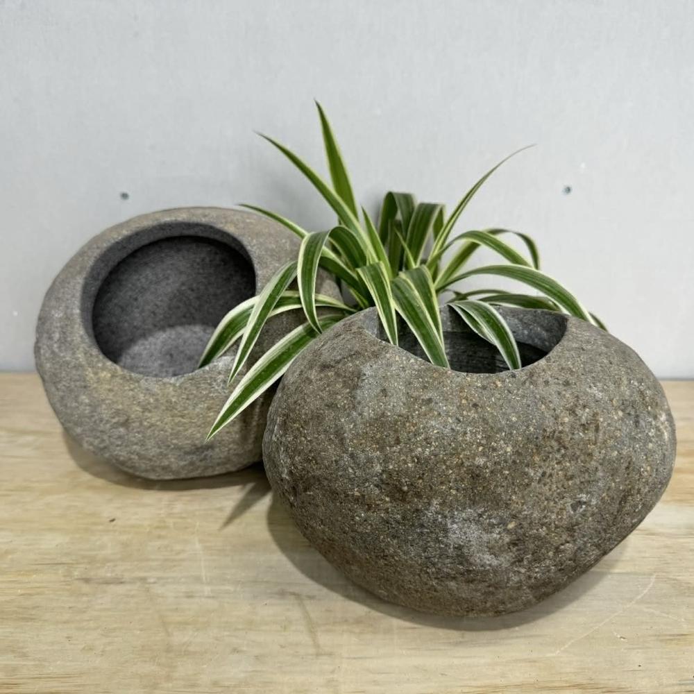 石意景觀石材】美式小花砵內寬版-S型💎花盆缽花器花缽盆器盆栽種植