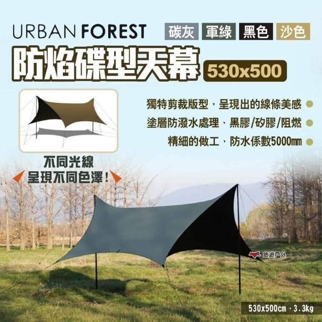 幕男　URBAN FOREST 夏天露營一定要搭配天幕，開箱幕男Urban Forest天幕｜Territory