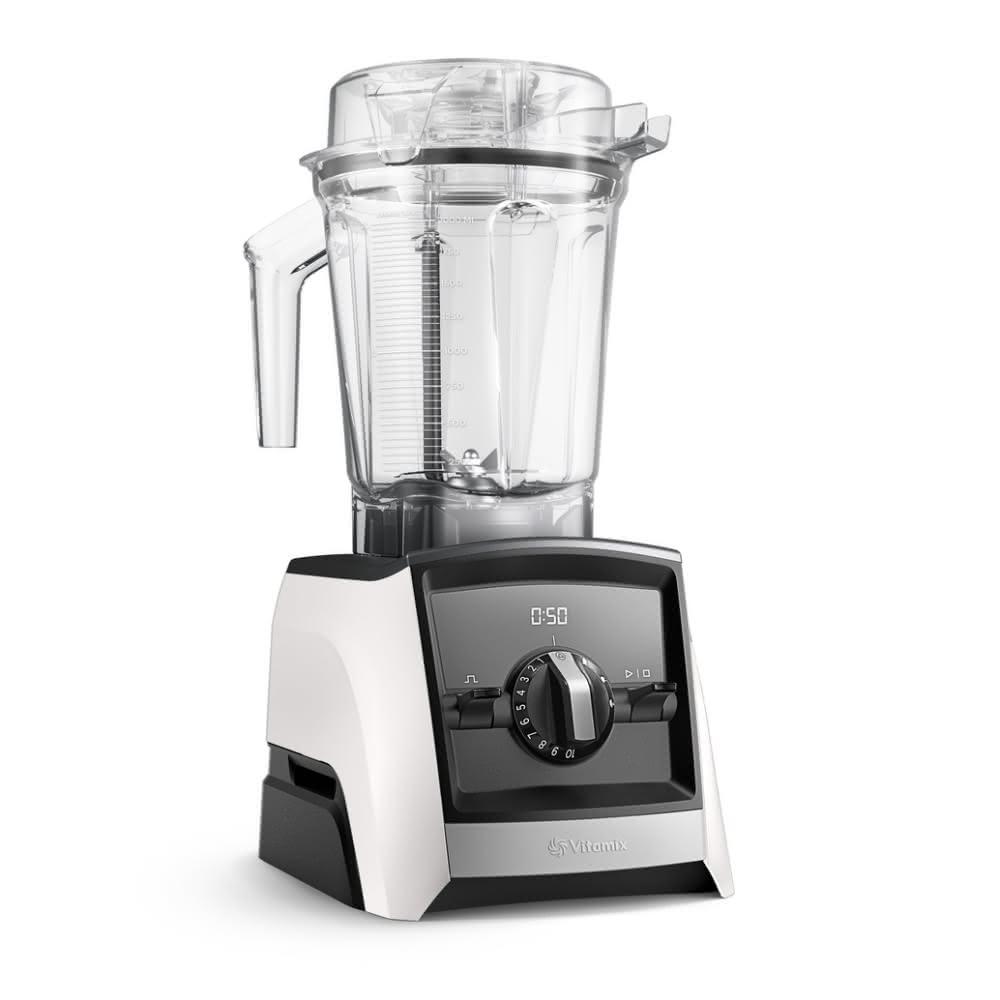 美國Vitamix全食物調理機Ascent領航者白色果汁機A2500I-W
