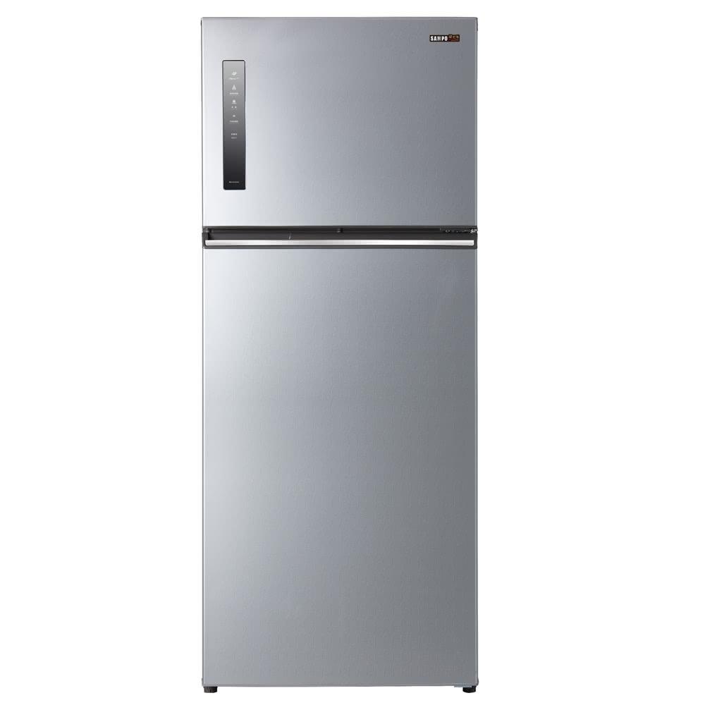 【SAMPO 聲寶】535公升雙門變頻彩紋銀冰箱SR-C53D-S9