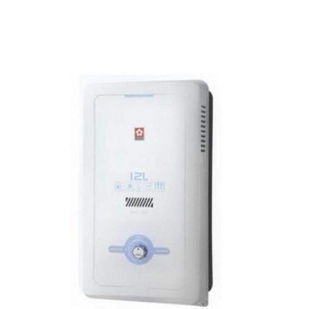 櫻花12公升(與GH1205/GH-1205同款)熱水器桶裝瓦斯GH-1205L基本安裝