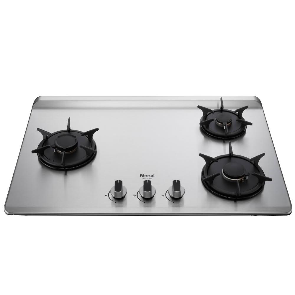 【林內】三口爐檯面爐彩焱左單口瓦斯爐天然氣RB-L3700SL-NG1 基本安裝