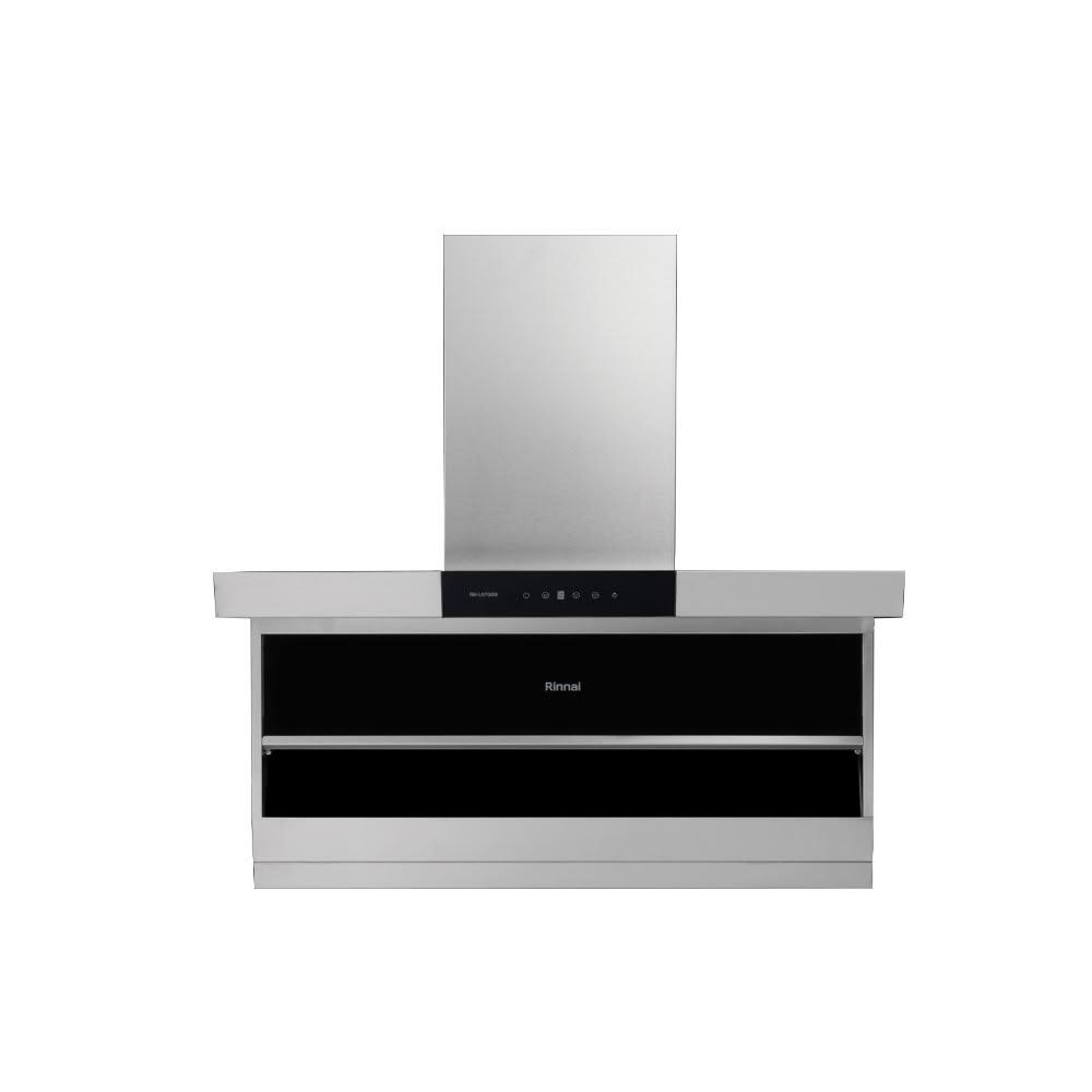 【林內】L型頂側雙吸90公分不含風管護罩組排油煙機RH-L9702D 基本安裝