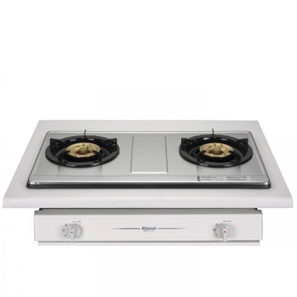 【林內】雙口不鏽鋼嵌入爐RBTS-227SC瓦斯爐桶裝瓦斯RBTS-227SC_LPG 基本安裝