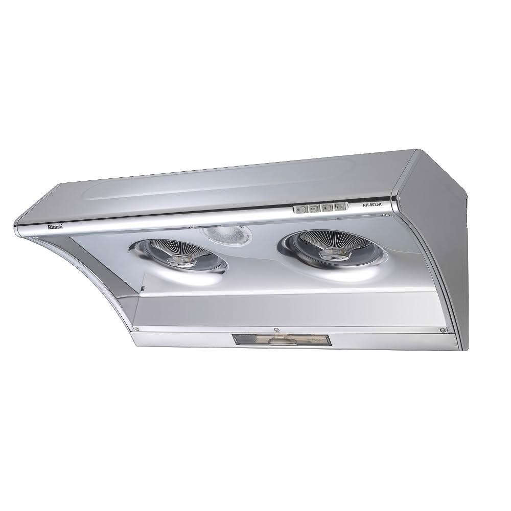 【林內】電熱式除油不鏽鋼90公分排油煙機RH-9025A 基本安裝