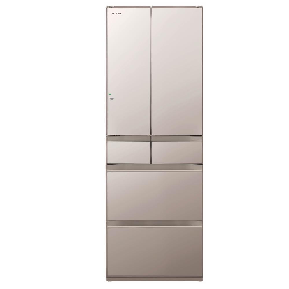 【HITACHI 日立】日立家電537公升六門變頻RHW540RJ同款XN琉璃金冰箱RHW540RJXN