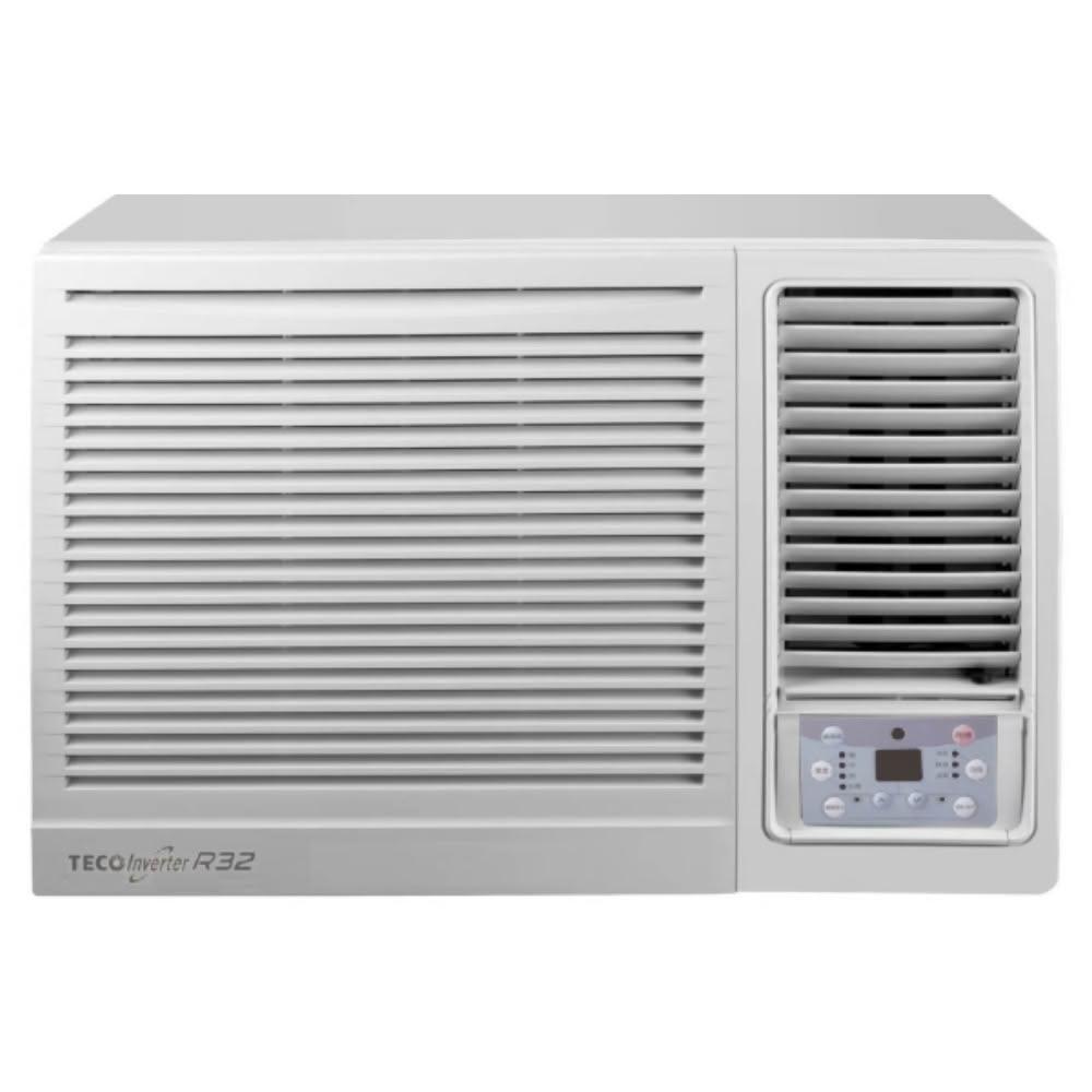 TECO東元 MW63IHR2 TECO東元 MW63IHR2 窗型變頻冷氣,適用8-10坪空間,冷暖房能力均達6.3kW,CSPF第一級能源效率,年耗電量僅1741度,高效省電。臺灣原裝製造,尺寸428x660x800mm,右吹出風口,R32環保冷媒,220V室外供電。全機7年保固,壓縮機長達10年,穩定耐用,適閤家庭使用,提供舒適冷暖環境。