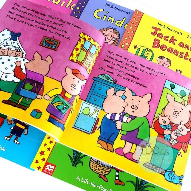 Fairy Tales 6 Book(翻翻書音檔Nick Sharratt)
