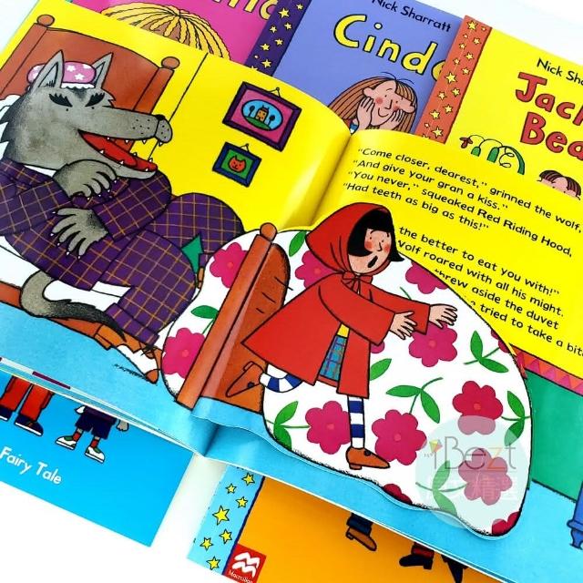 Nick Sharratt Fairy Tales 英語絵本6冊 Fairy Tales 6 Book(翻翻書音檔Nick Sharratt)
