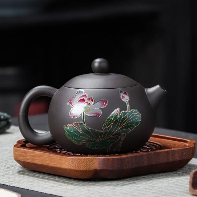 小慕Kogure 紫砂壺遇熱水變色鳳鳴西施壺會唱歌茶壺禮盒裝