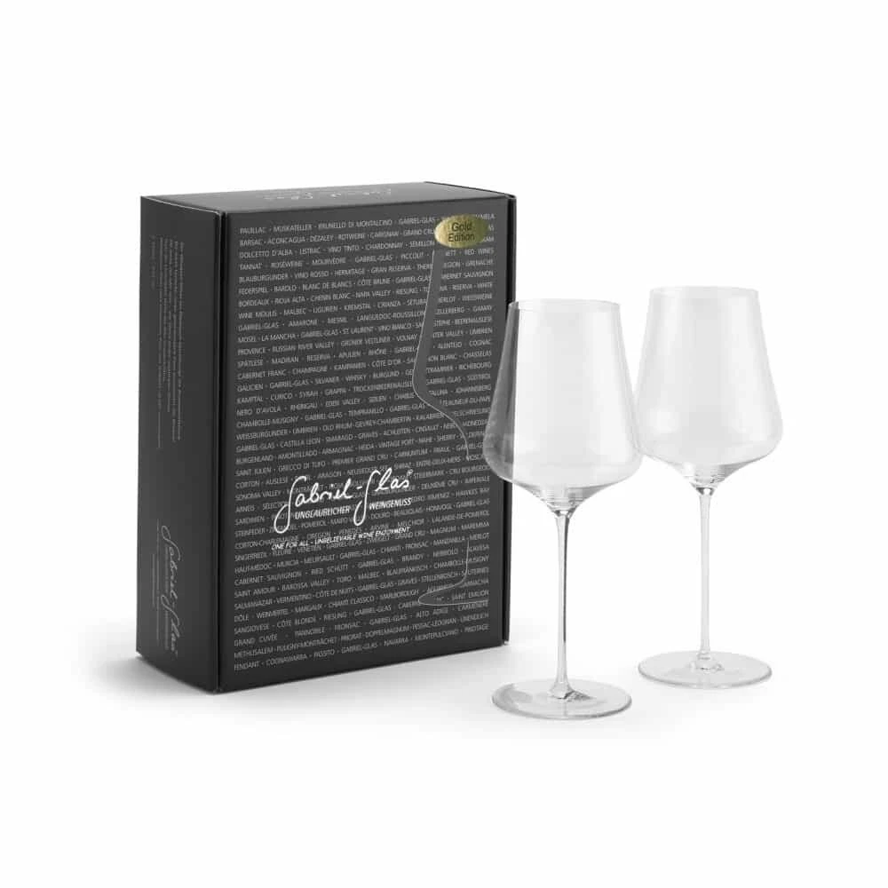 奧地利Gabriel Gold Edition Glass 加百列 無鉛水晶 手工酒杯 (單入禮盒)