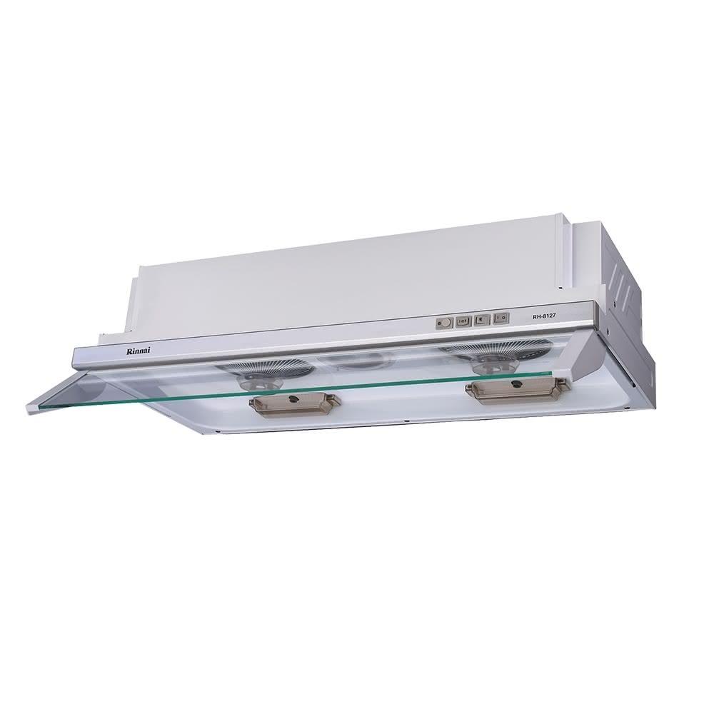 Rinnai 林內 隱藏式超薄設計電熱除油排油煙機 RH-8127含運不安裝