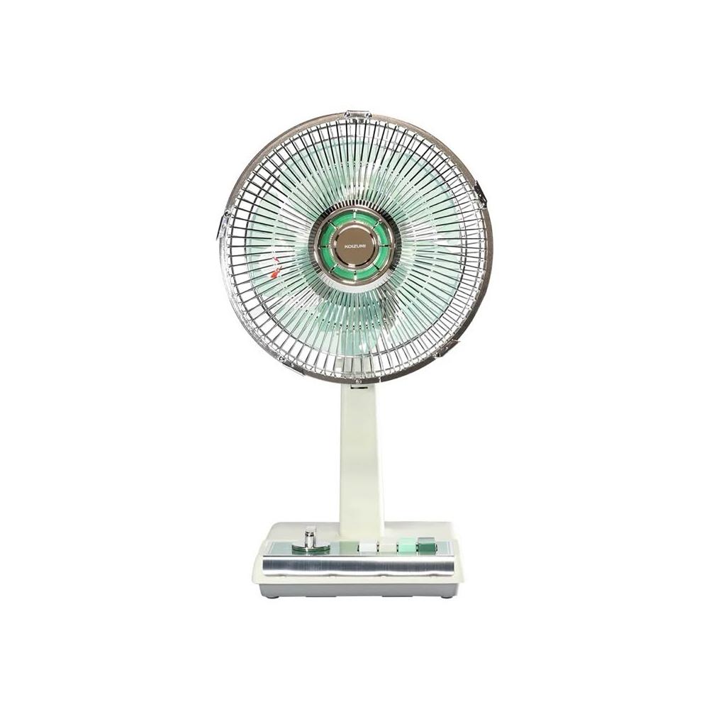 【KOIZUMI】10吋復古電風扇 KLF-G035-GE 綠白款