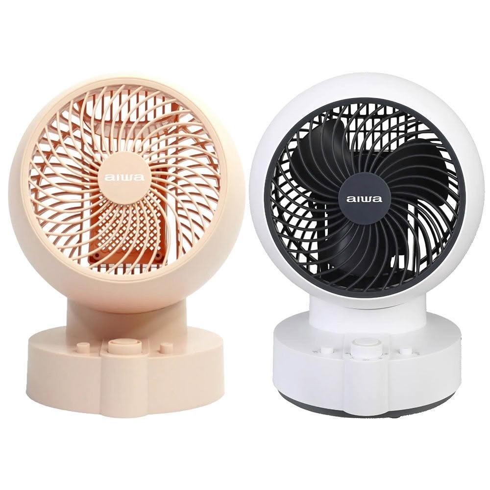 【AIWA 愛華】6吋 3段速AC循環扇 DF-602 粉紅色/白色