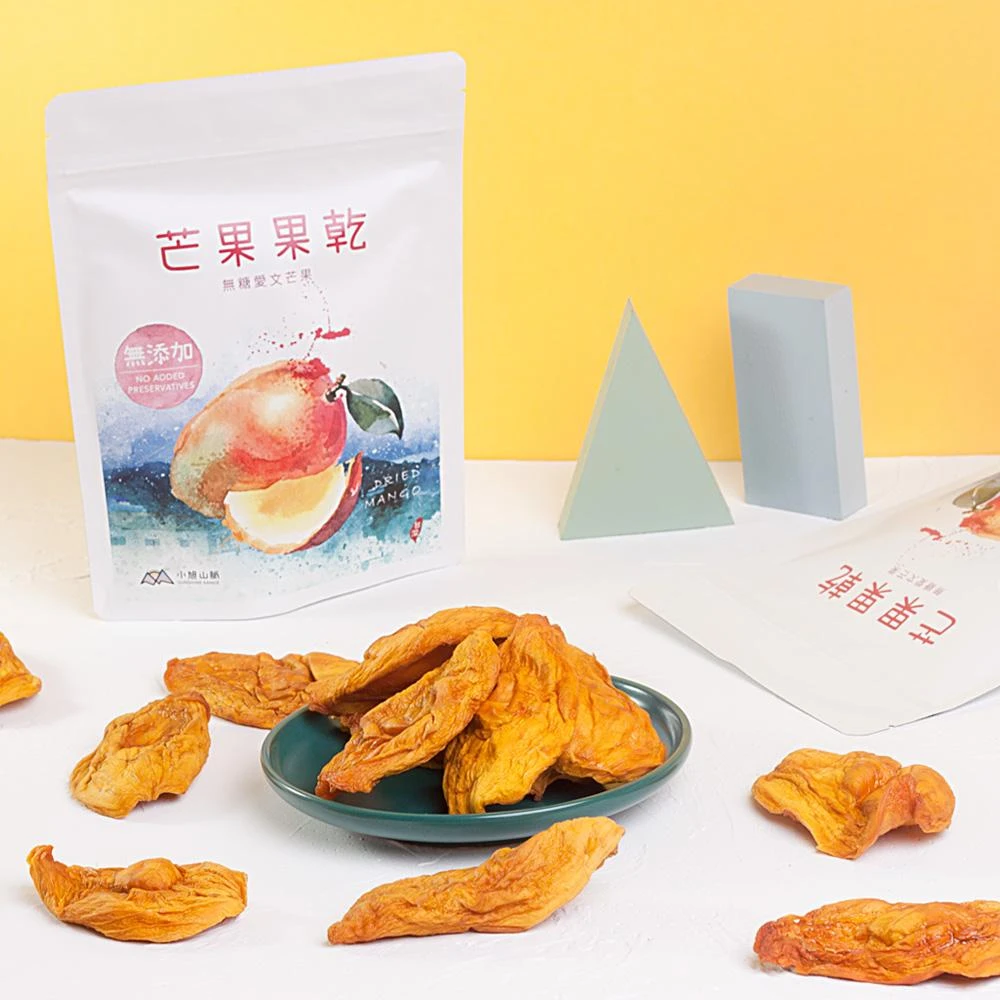 【小旭山脈】無添加糖愛文芒果乾100g