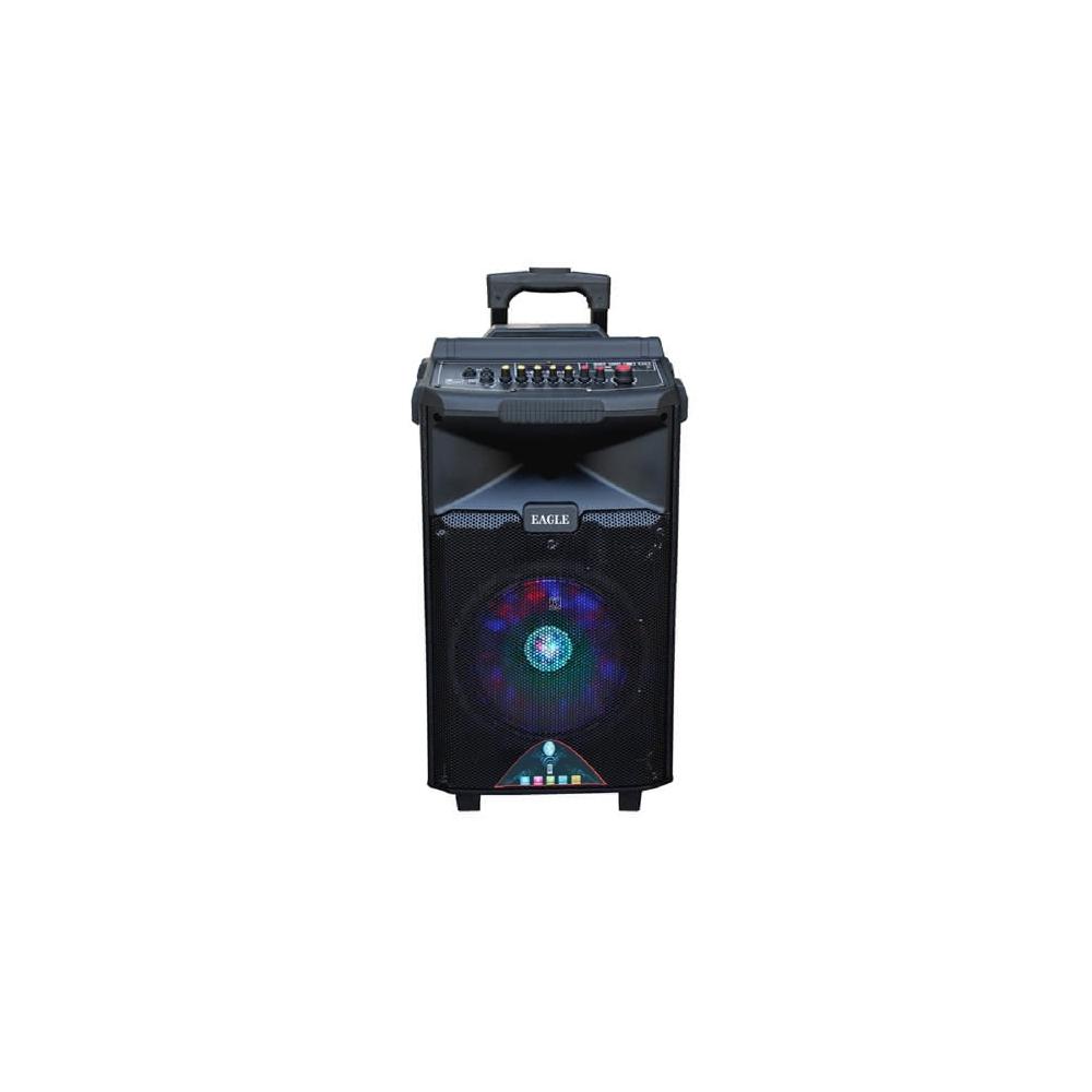 【EAGLE 美國鷹】EAGLE 10吋拉桿式行動藍芽音箱ELS-188 大功率100W 吉他輸入 有線無線版 街頭藝人展場叫賣唱歌廣場跳舞