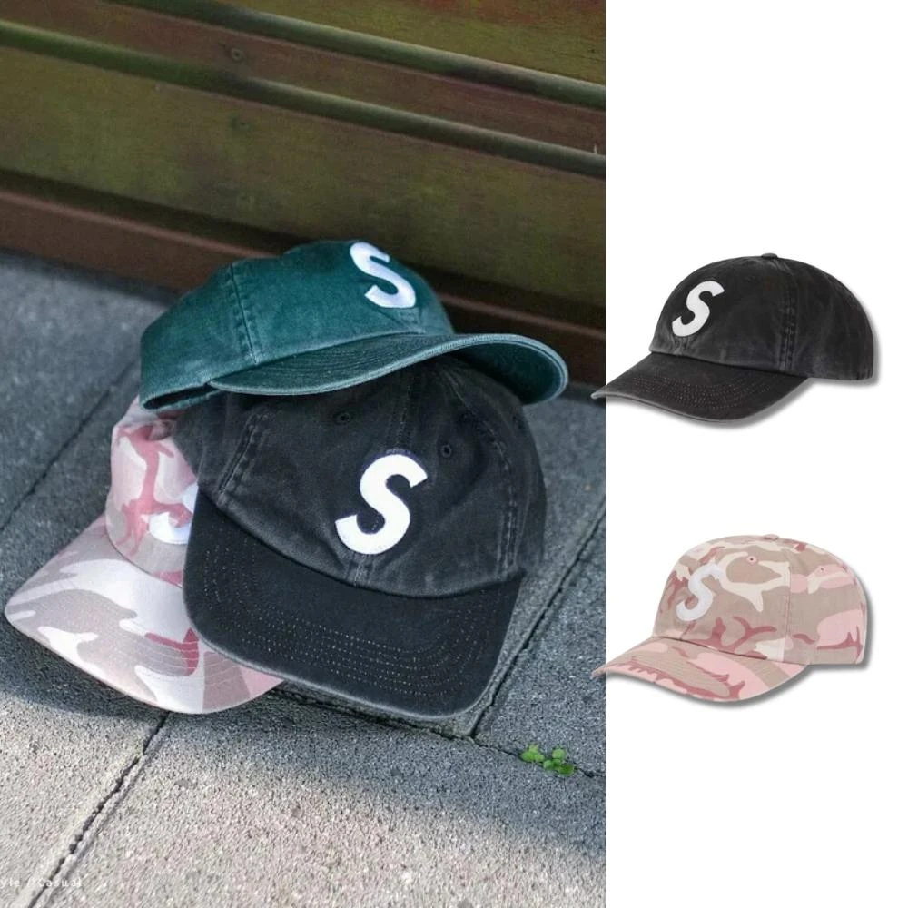 帽子 Supreme 25SS Pigment Coated S Logo Supreme Pigment Coated S Logo 6-Panel (SS25) - $54