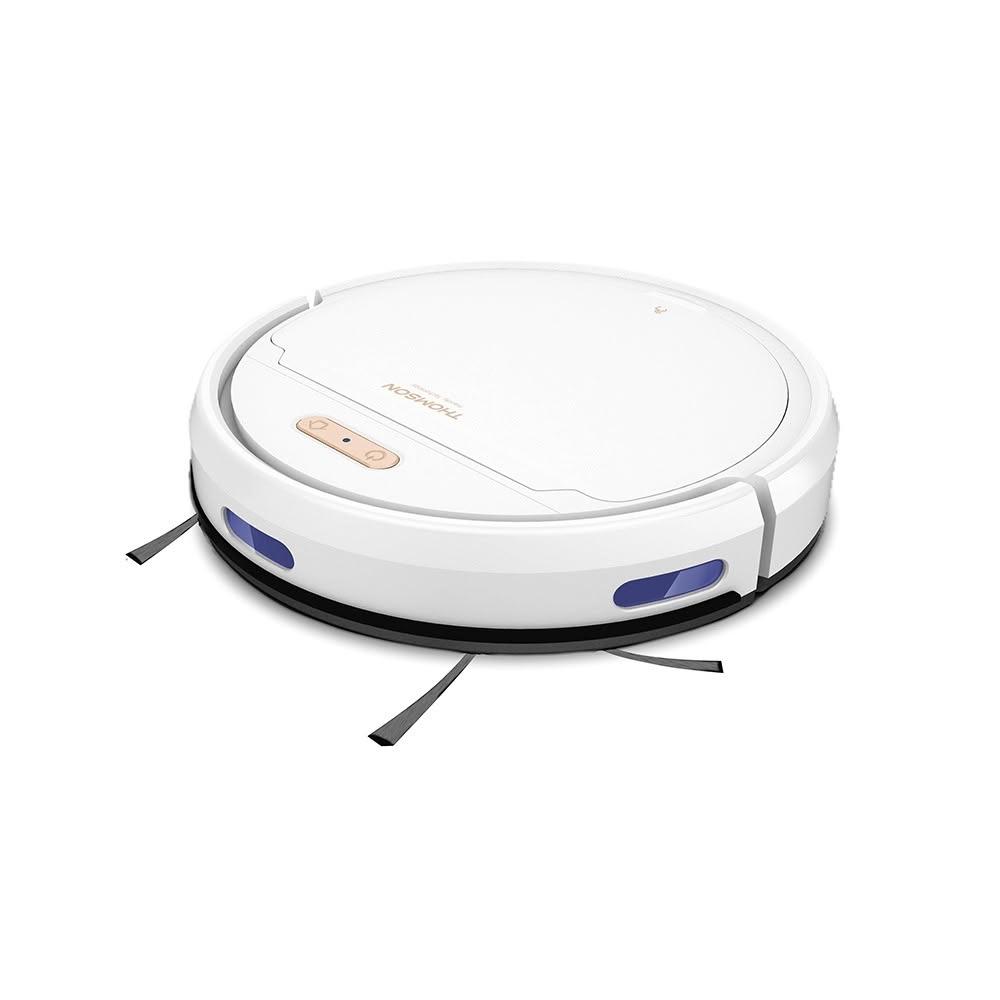 【THOMSON】WIFI智能掃地機器人(TM-SAV57DS)外掛濕拖功能｜吸拖一次搞定