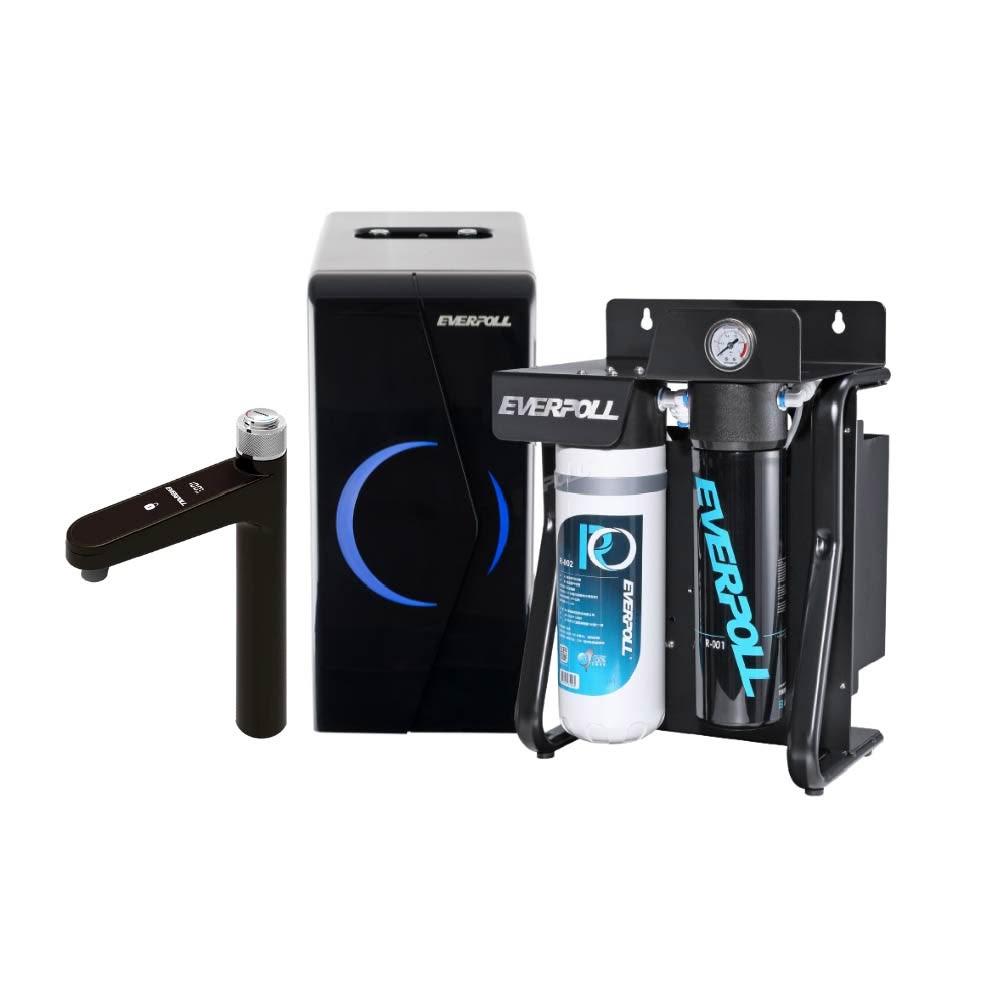【EVERPOLL】廚下型調溫無壓飲水機+直出式極淨純水設備(EP-168 PLUS+RO-900)
