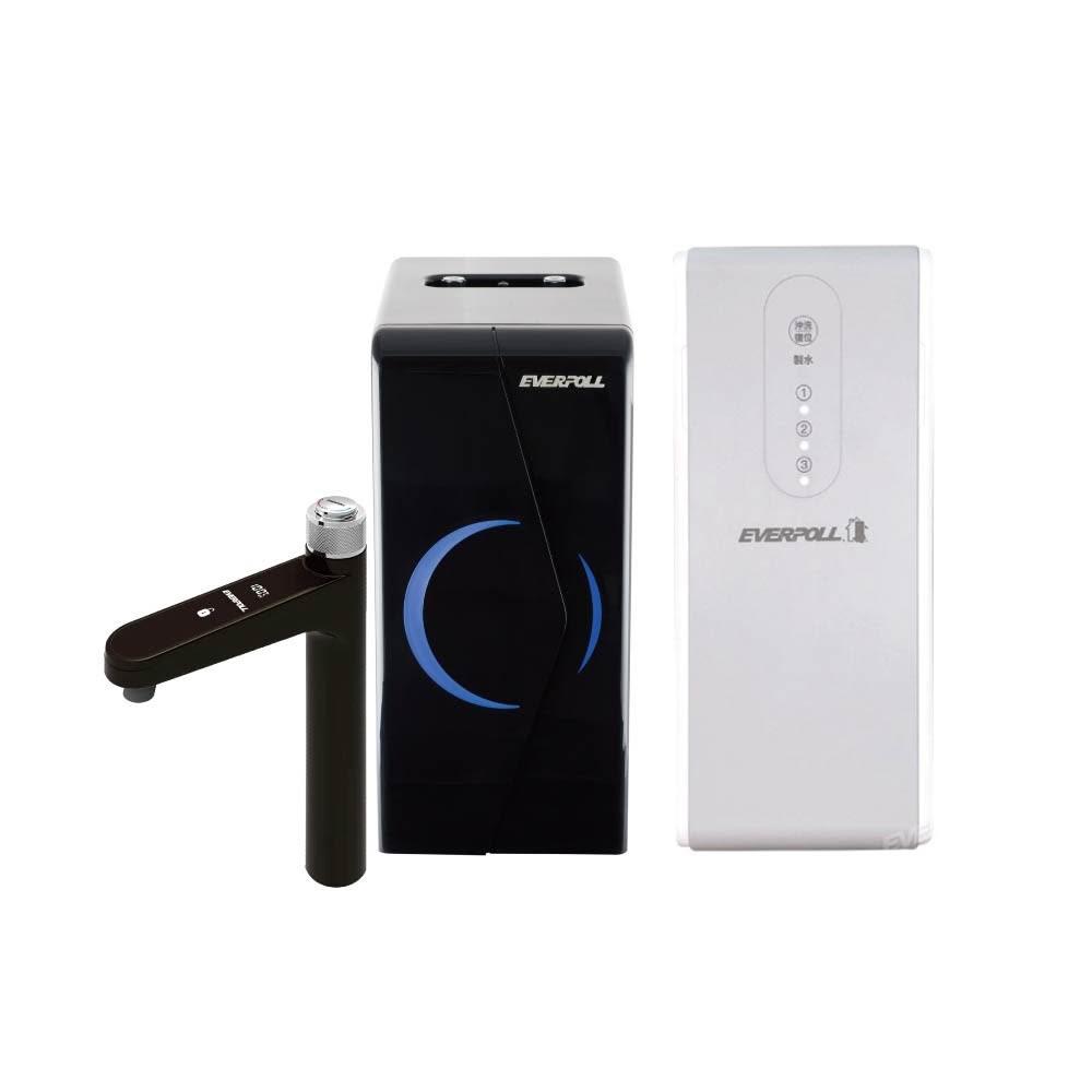 【EVERPOLL】廚下型調溫無壓飲水機+直出RO淨水器(EP-168 PLUS+RO-600)