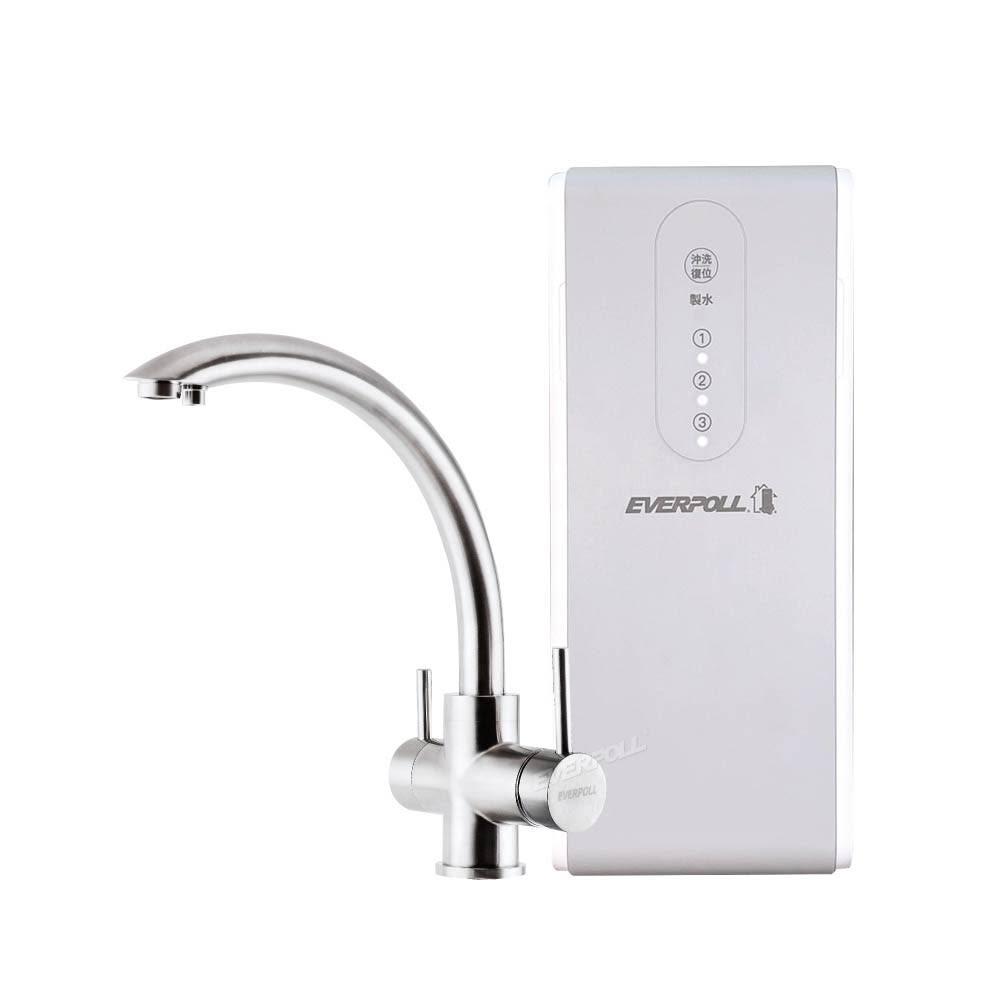 【EVERPOLL】直出RO淨水器+SUS304不鏽鋼三用龍頭(RO-600+H-318)