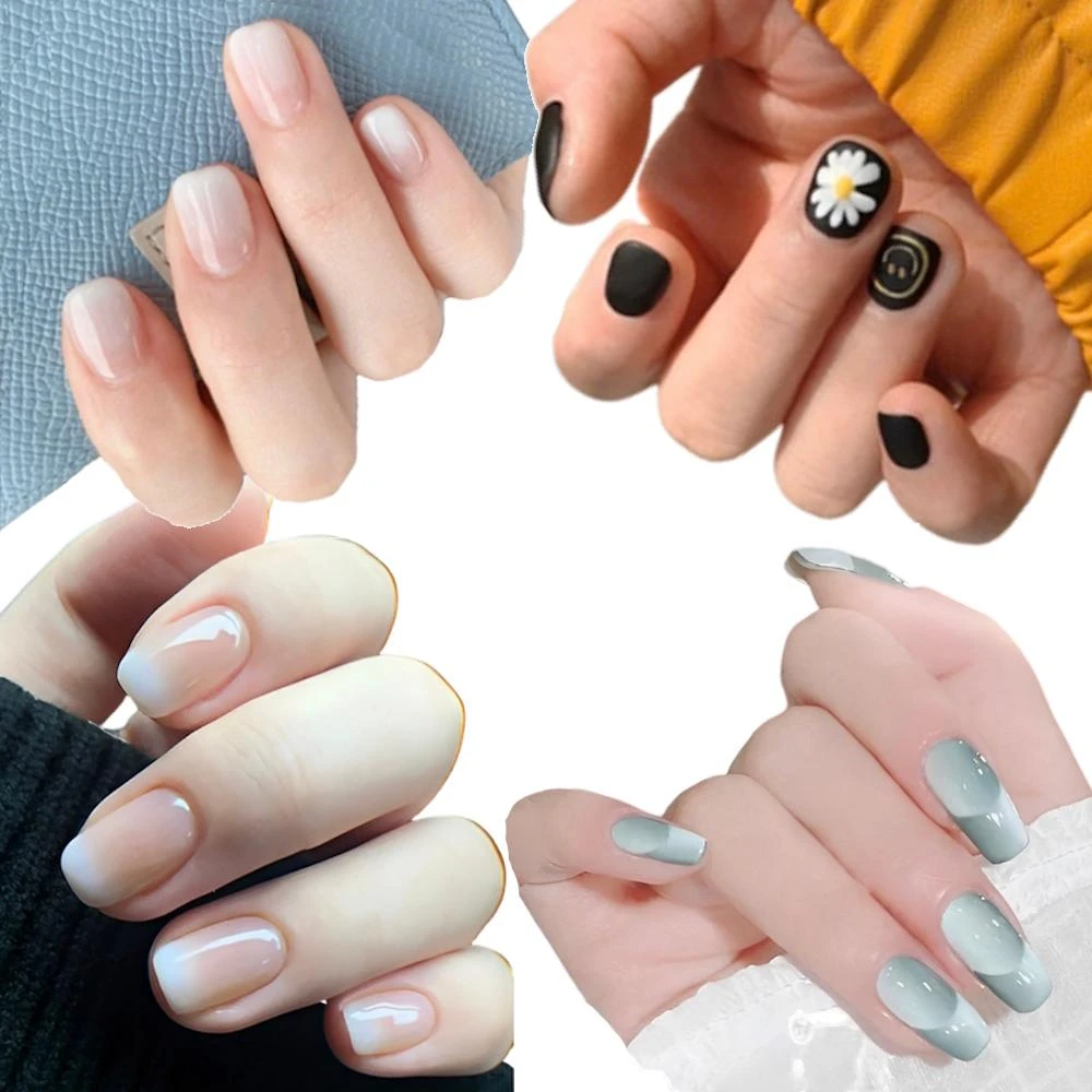 ❤️法式炫雅愛心《款式花色多》指甲貼片 ❤️美甲貼片 光療甲片 指甲片 JP