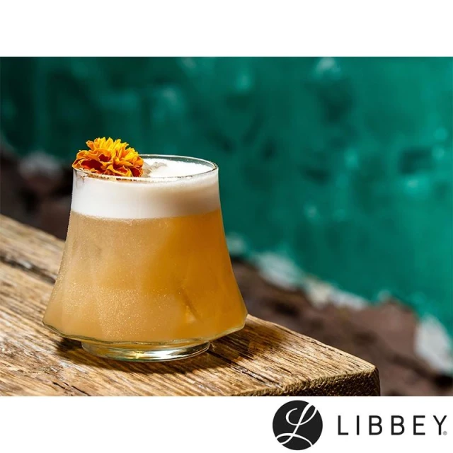 【Libbey】伴桌｜LIBBEY 蒂凡斯 菱格紋 玻璃杯 飲料杯-410ml)