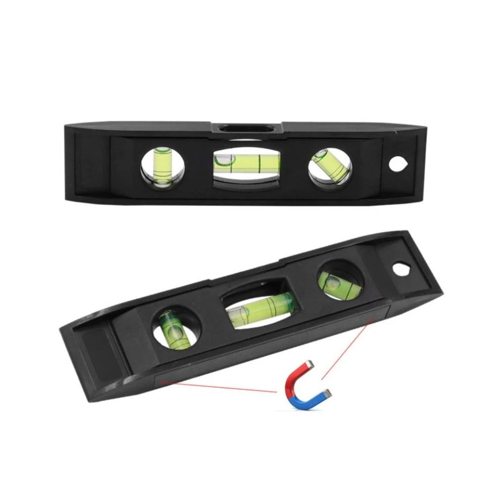 豪划算  15cm / 23cm 魚雷式 帶磁鐵條 水平尺 簡易 家用 水平儀 測水平 攜帶式 小型 水平尺 水平泡