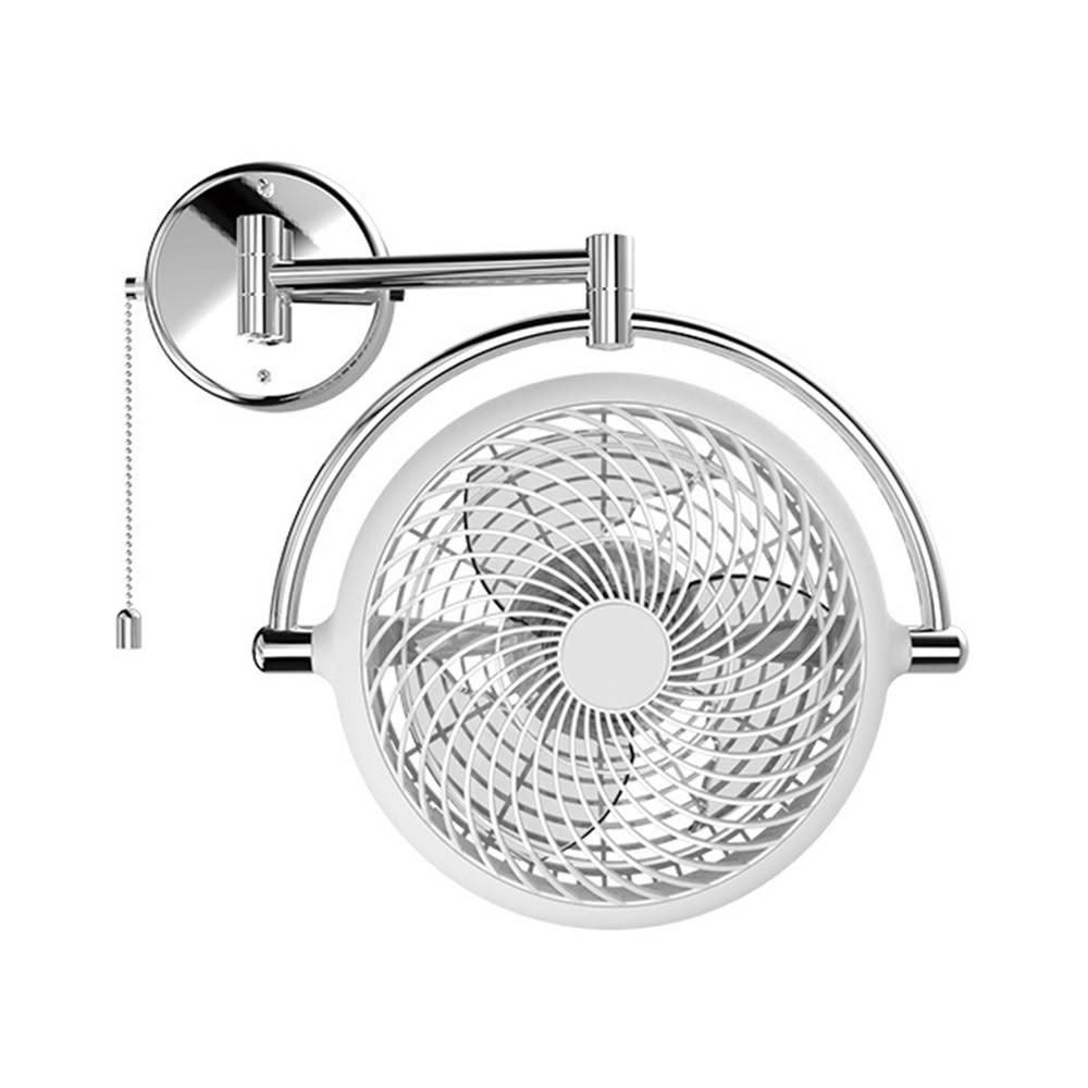 【ALASKA 阿拉斯加】VIVI 折疊循環扇 V8A 8吋 壁扇 風扇 白色/黑色(不含安裝)