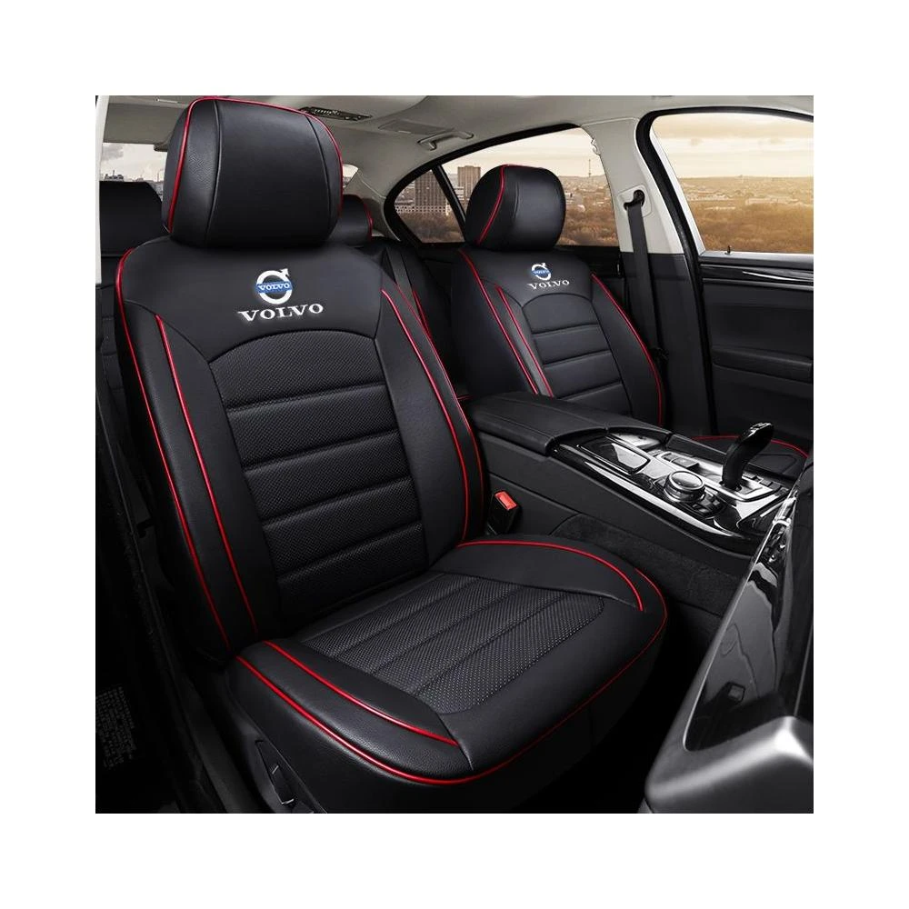 富豪汽車定制座套 適用 Volvo XC60 V40 XC90 XC40 V60 S60椅套 坐墊 原車紋路座椅套 全皮定制 全包圍座椅套